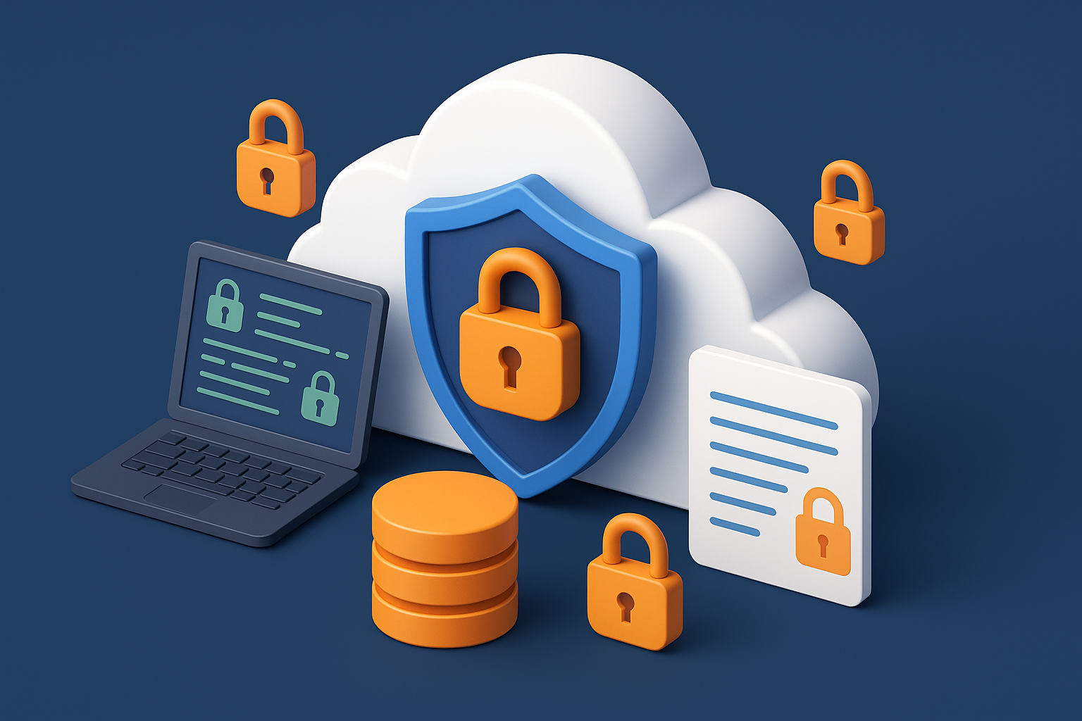 أمان البيانات في بيئات السحابة الموزعة