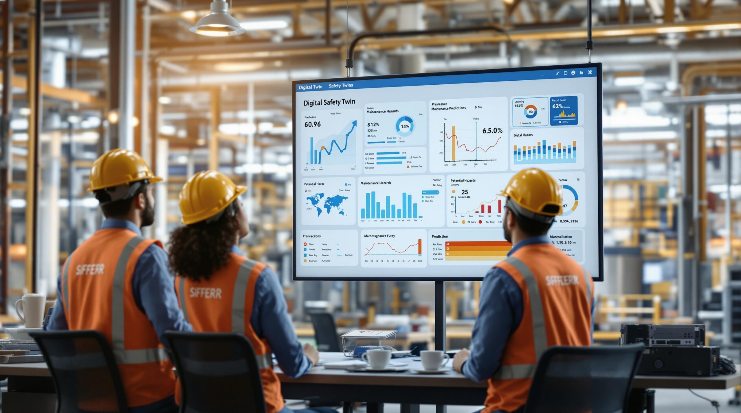 كيف يدعم التوأم الرقمي السلامة الصناعية والامتثال التنظيمي؟