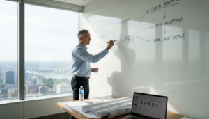 IT manager planning cloud migration