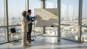 Saudi and Emirati managers discuss IT integration