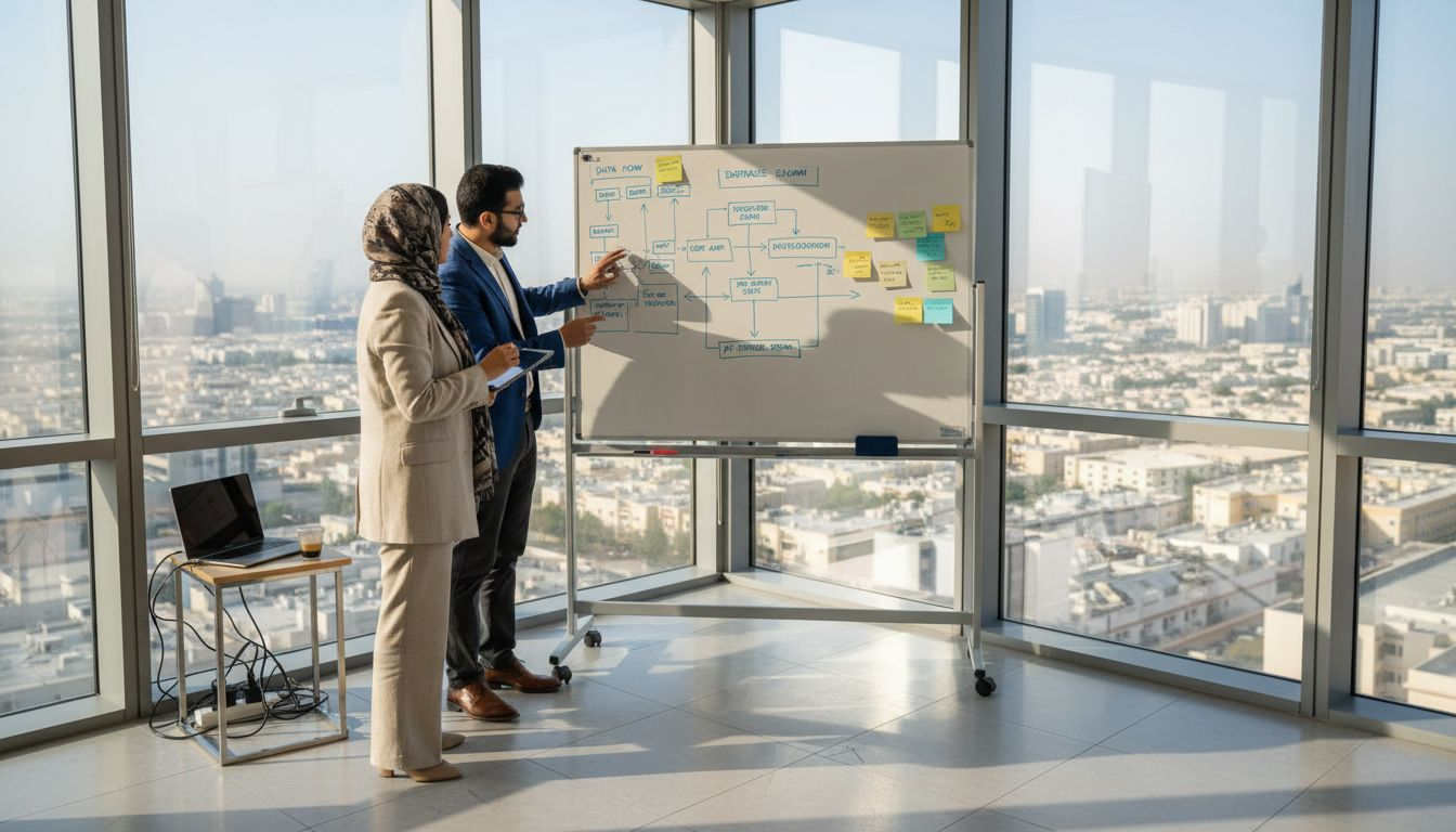 Saudi and Emirati managers discuss IT integration