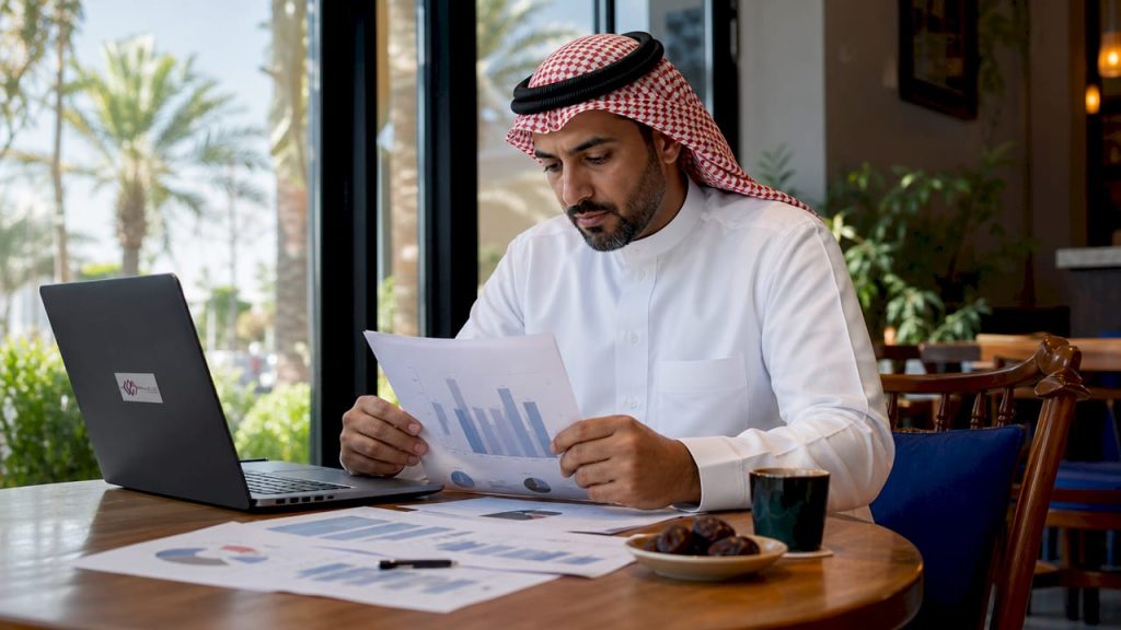 Data analyst working in government office