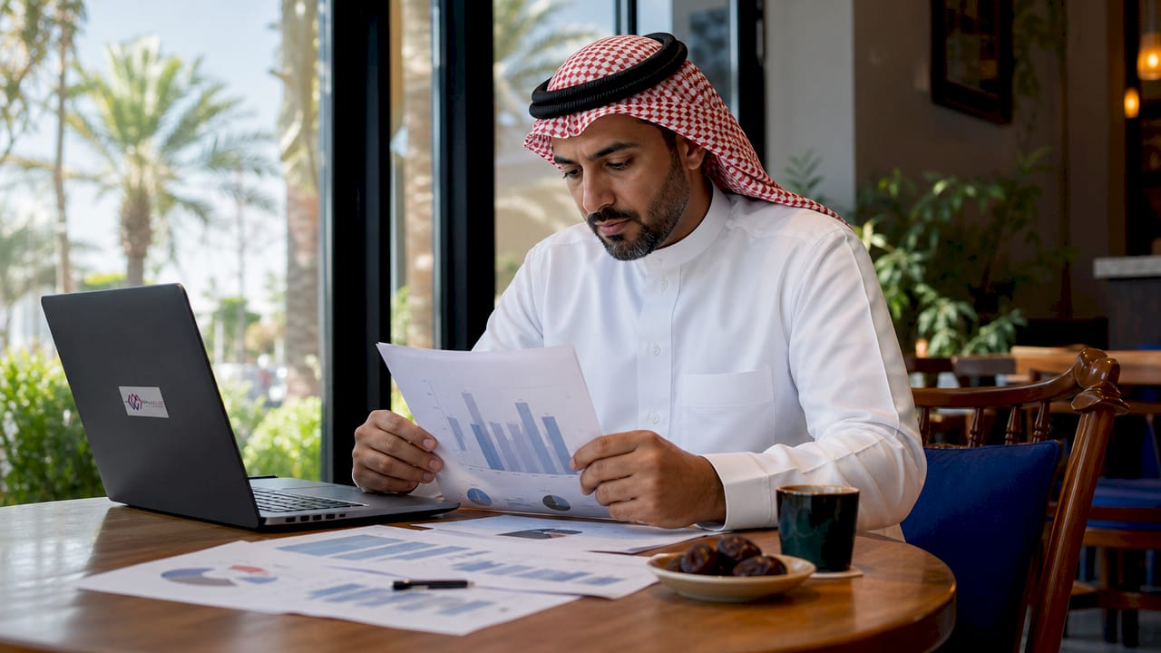 Data analyst working in government office