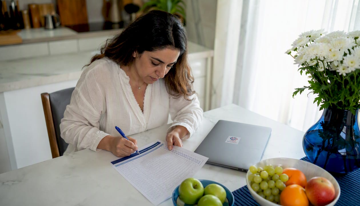 Woman assessing organizational CRM readiness