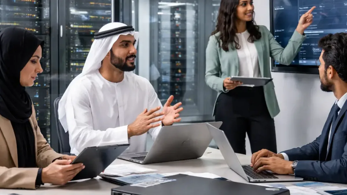 حلول تطبيقات المؤسسات في الشرق الأوسط وأفريقيا