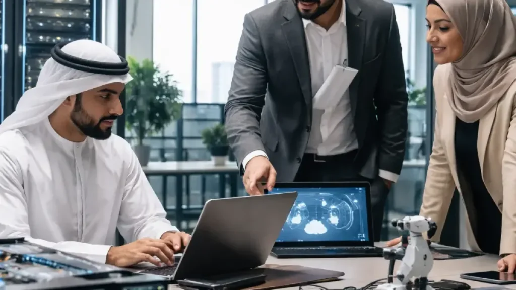 أتمتة العمليات الروبوتية في الخليج