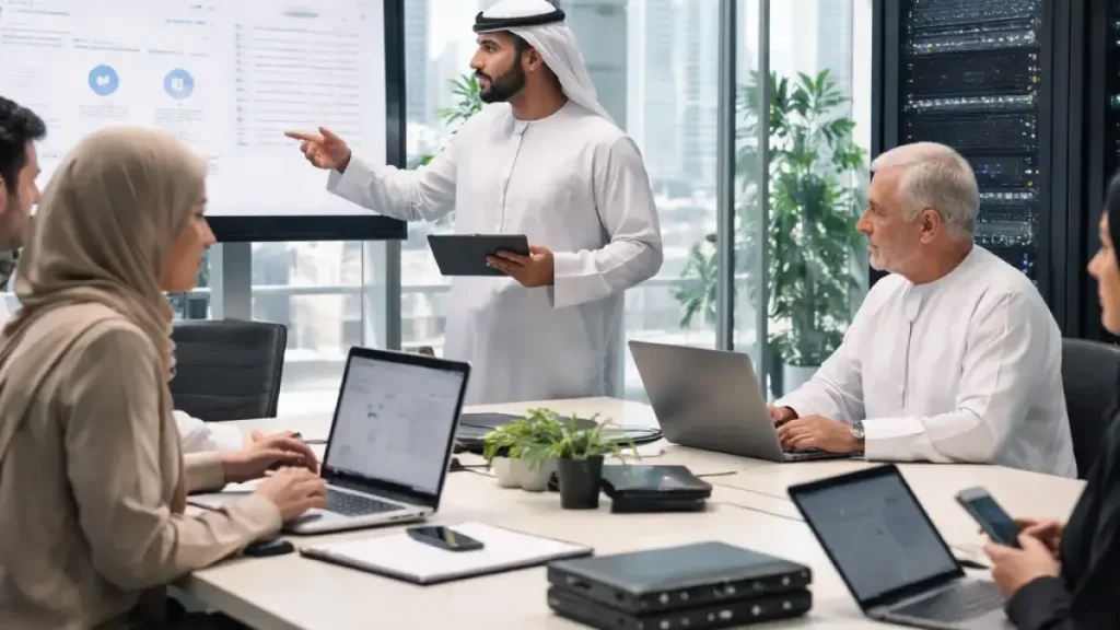 Windows 11 مع Microsoft Dynamics 365 في الشرق الأوسط