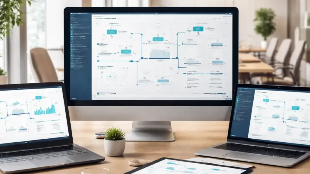 منصة أتمتة الموافقات المؤسسية المتكاملة مع ERP وCRM وBPM