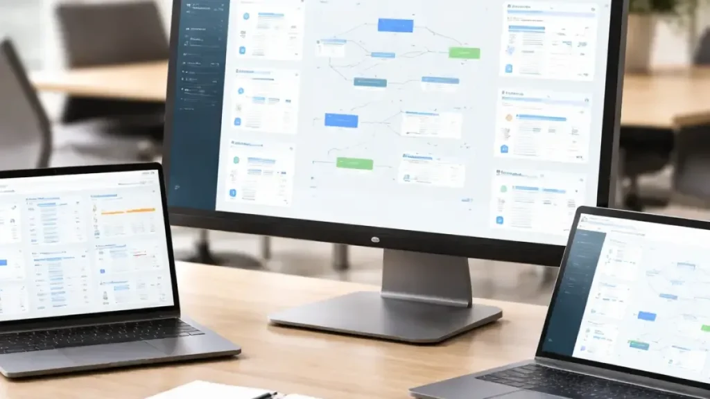منصة تنسيق الموافقات بين ERP وCRM وBPM