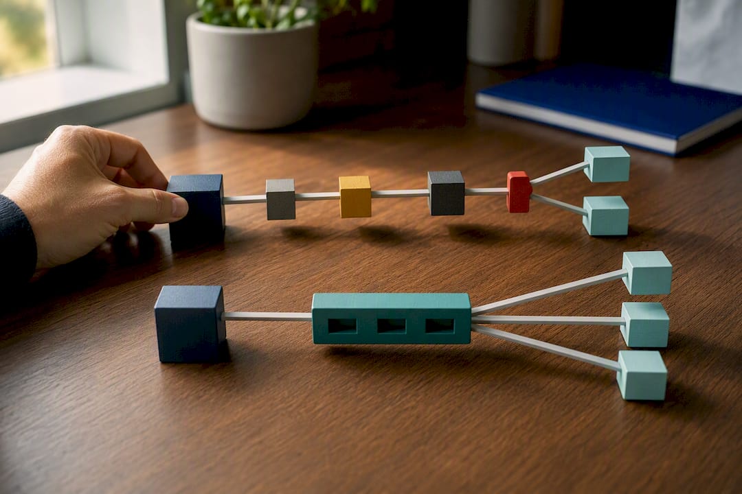 Synchronous and asynchronous integration flows