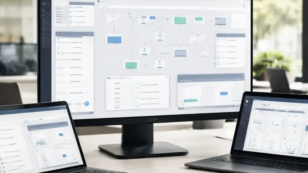 طبقة موافقات موحدة تربط ERP وCRM وBPM مع سجل تدقيق شامل