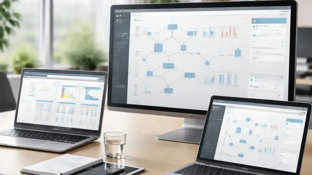 منصة تنسيق الموافقات بين ERP وCRM وBPM