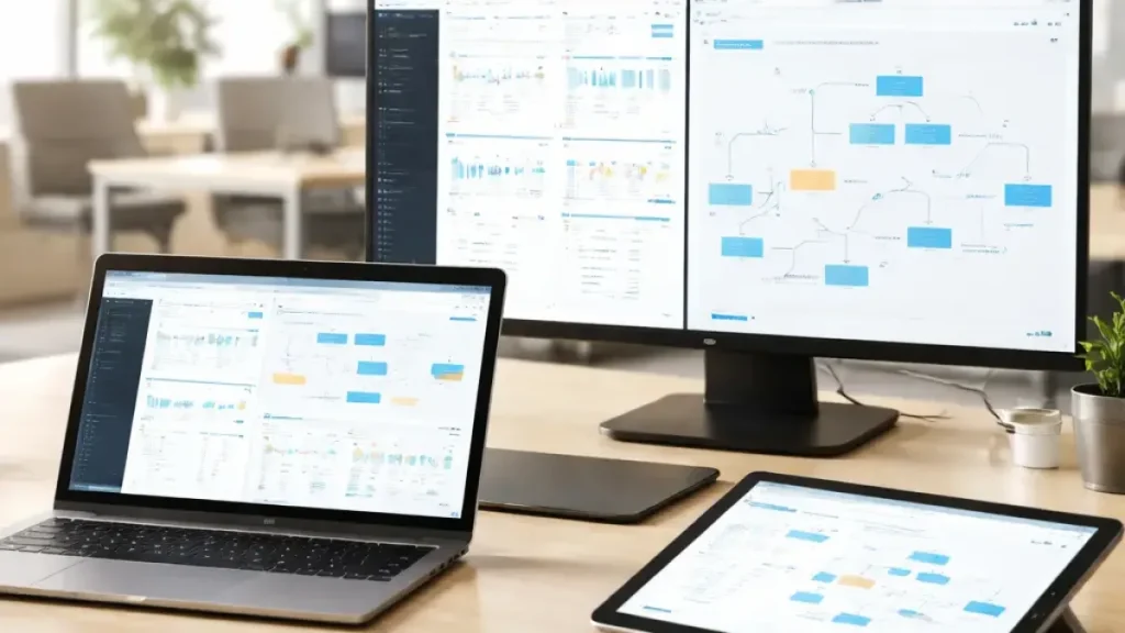 منصة تنسيق الموافقات بين ERP وCRM وBPM