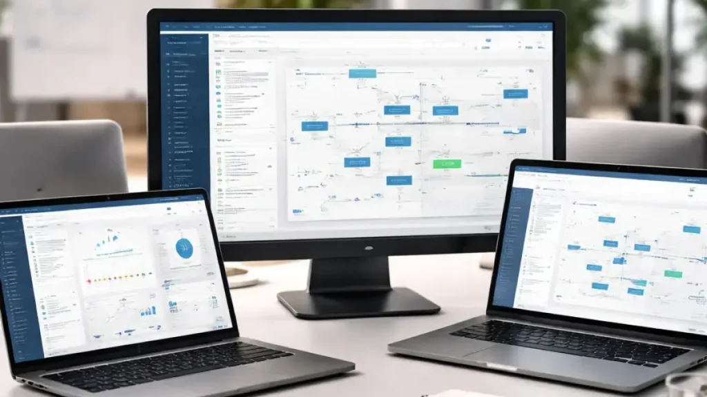 منصة تنسيق الموافقات بين ERP وCRM وBPM