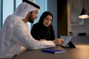 Administrator reviewing digital approval decision