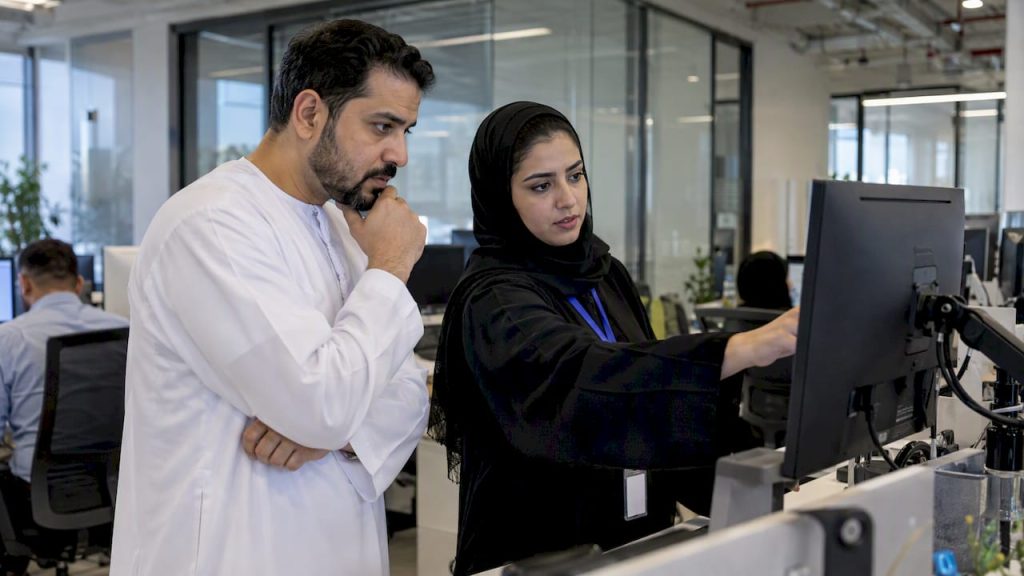 UAE team reviewing live workflow exception