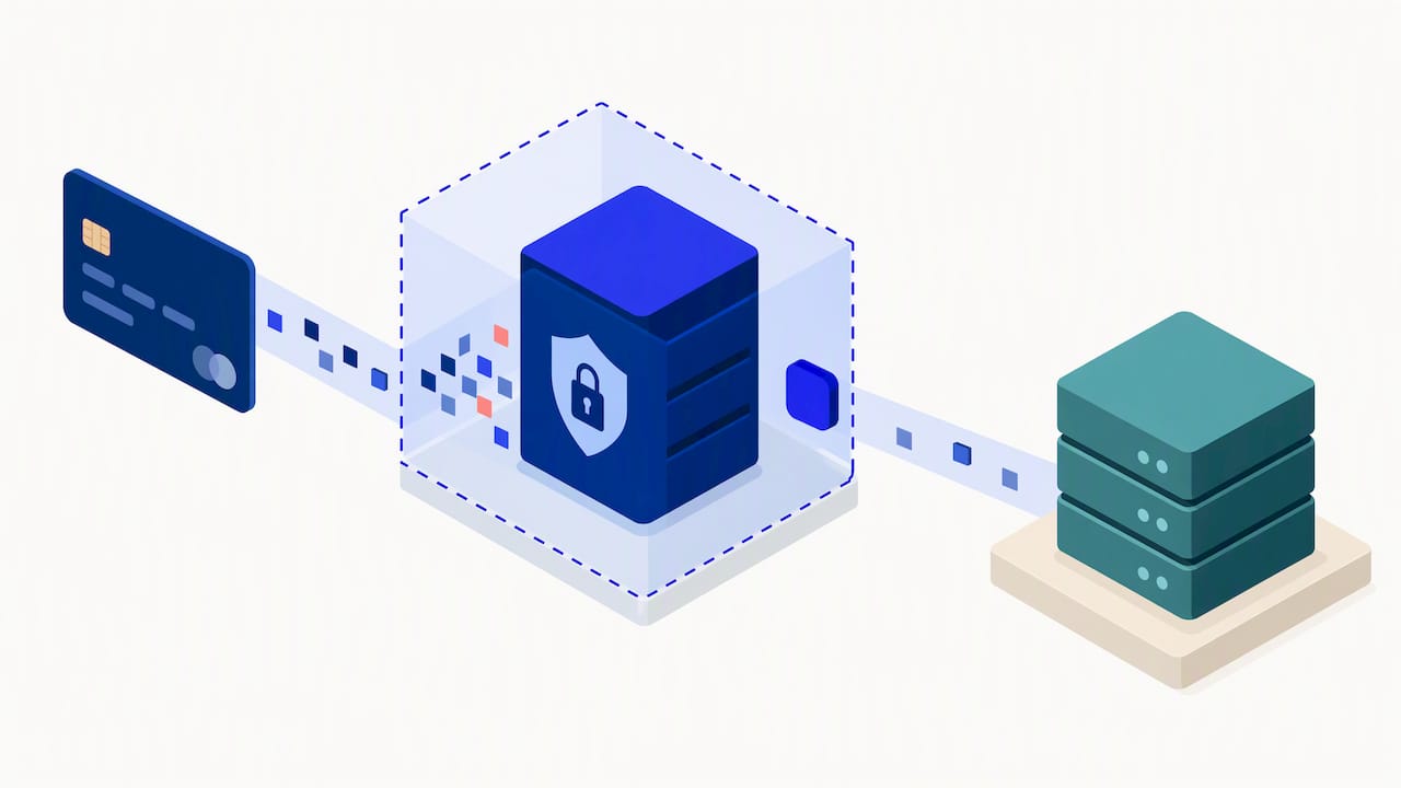 Tokenized payment flow reducing ERP PCI scope