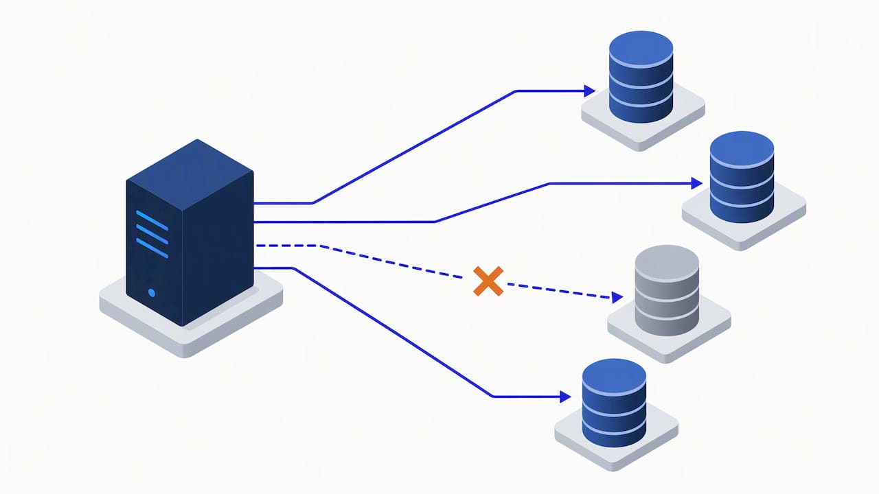 Installation host testing database connections