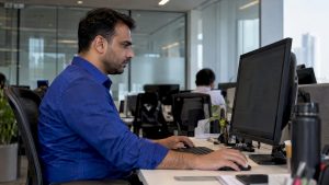 Architect configuring IBM BAW in UAE office