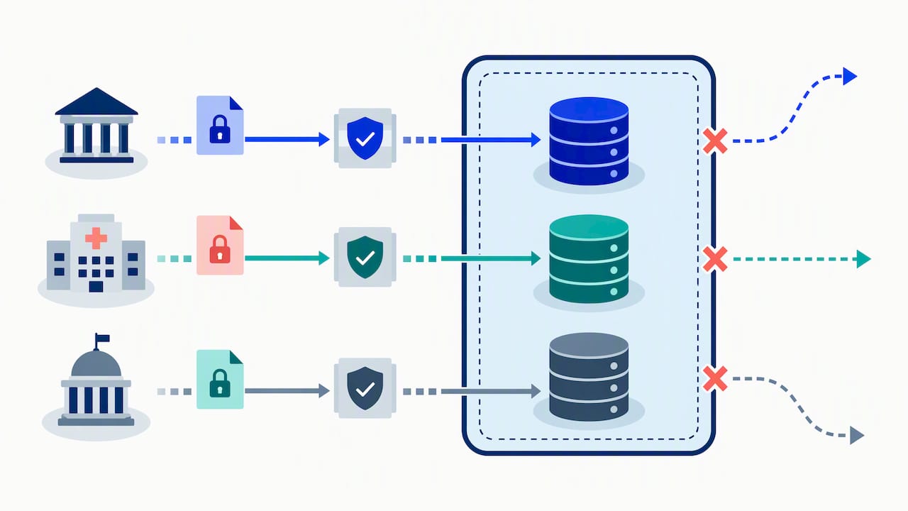 Sector data routed to local storage